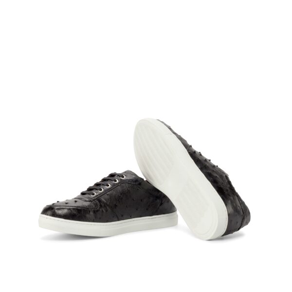  Luxury Handbags by you Black Low Top Trainer, view 3