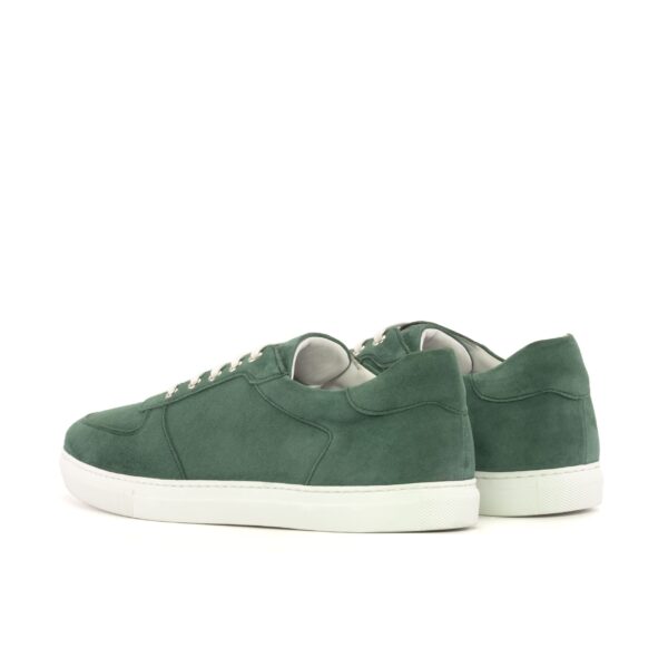  Luxury Handbags by you Green Low Top Trainer, view 2