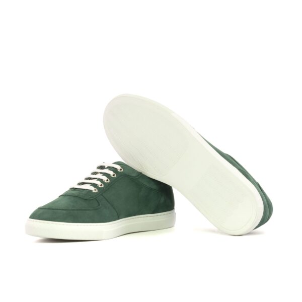  Luxury Handbags by you Green Low Top Trainer, view 3
