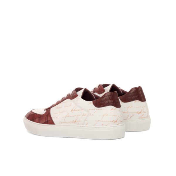  Luxury Handbags by you Red Low Top Trainer, view 2