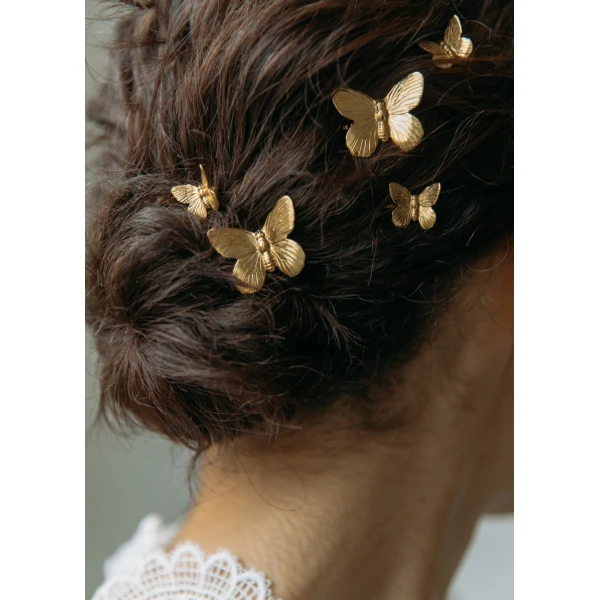 Pippa gold bobby pin set Pippa gold bobby pin set Accessories american designer Luxury Shoes 