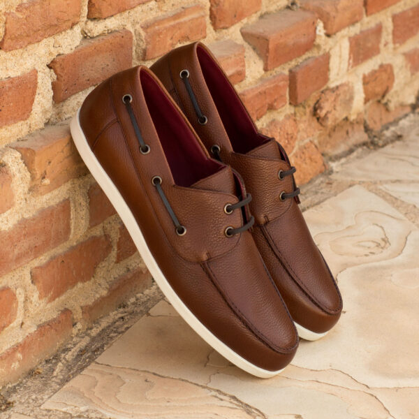  Luxury Handbags by you brown Mens Boat shoes, view 4