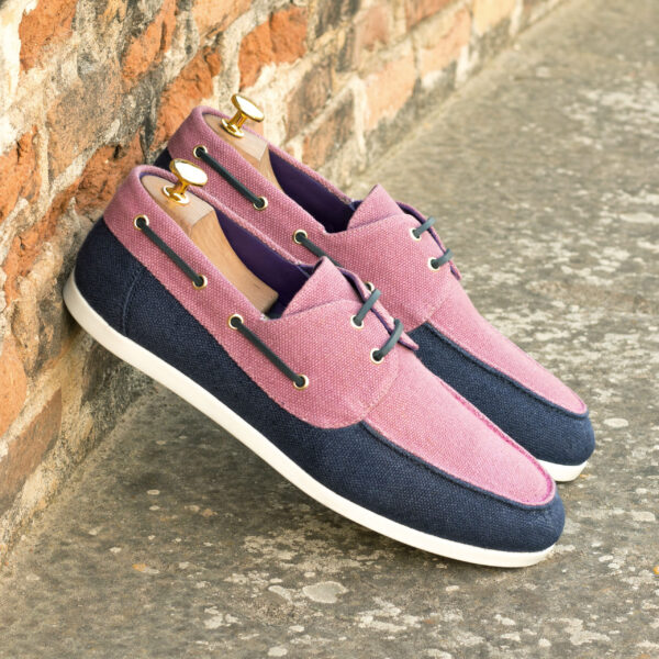  Luxury Handbags by you Blue Mens Boat shoes, view 4
