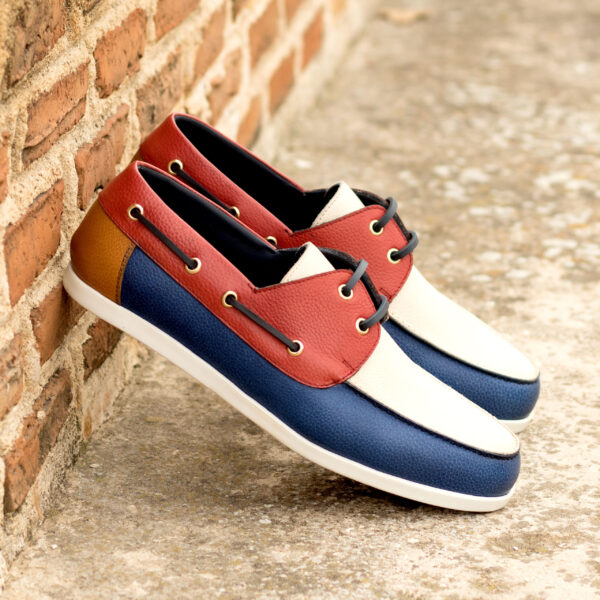  Luxury Handbags by you Brown Mens Boat shoes, view 4