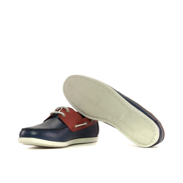  Luxury Handbags by you Navy Blue Mens Boat shoes, view 3