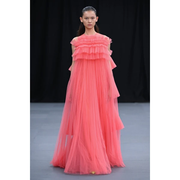 Michele gown pink quartz embellished sequin (Copy) Clothing Bridal Luxury Shoes 