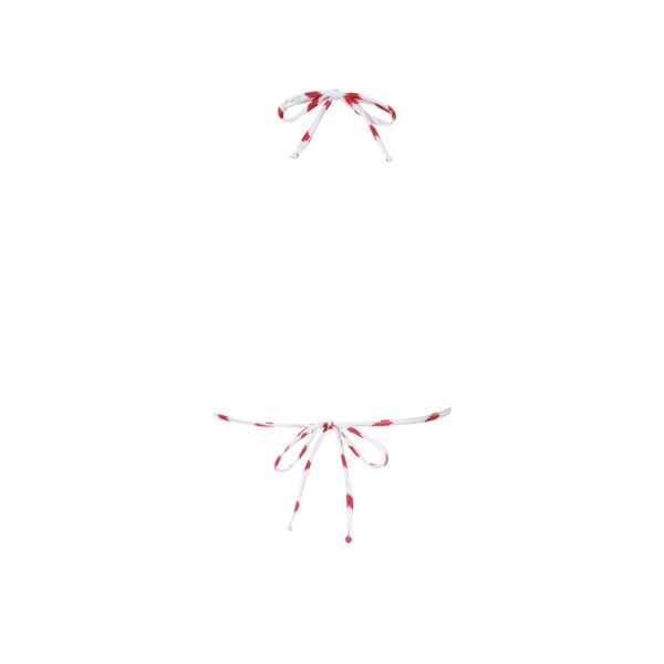 Verdelimon Triangle bikinis Moa Top Red Pixel Hearts, view 2