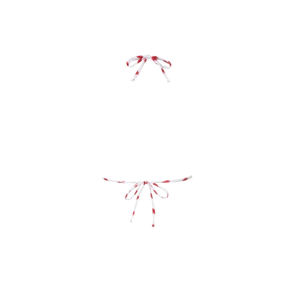 Moa Top Red Pixel Hearts