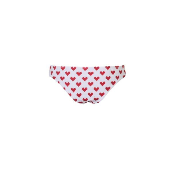 Verdelimon Bikini bottom Tunas Bottom Red Pixel Hearts, view 2