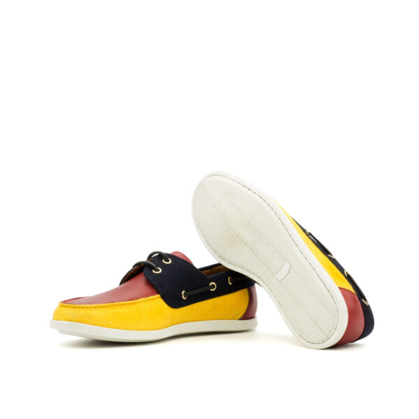  Luxury Handbags by you Yellow Mens Boat shoes, view 3