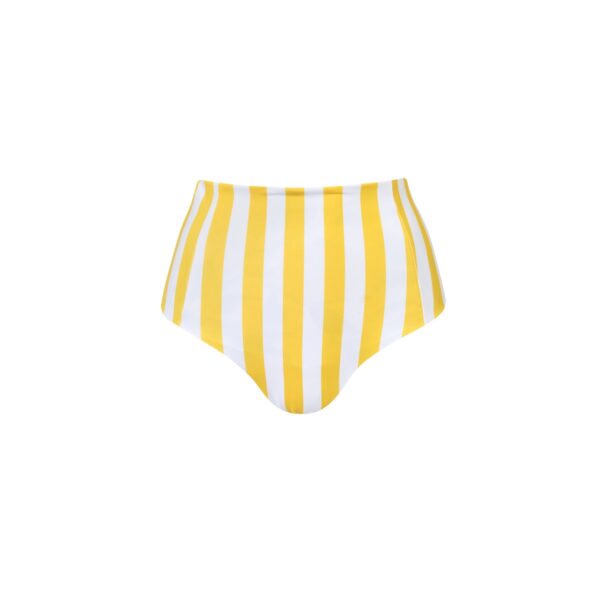 Verdelimon Banes Reversible Loulou high waisted bikini bottom, view 2