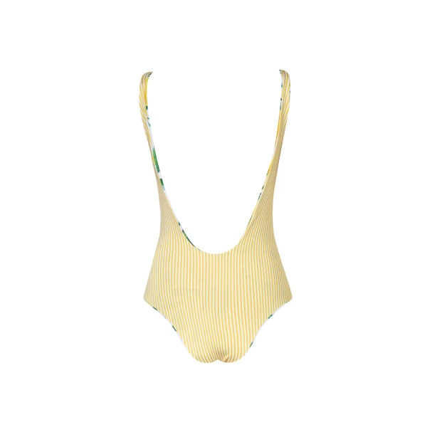 Reversible one piece swimsuit