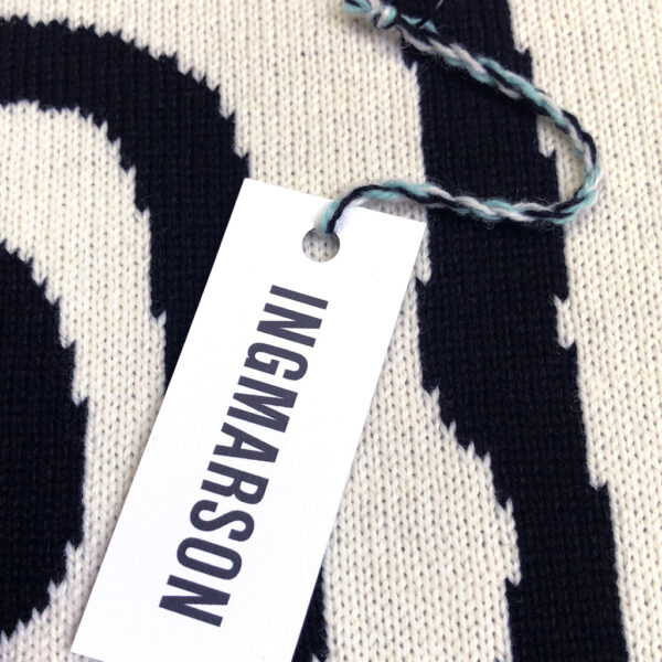 Ingmarson Organic Stripes Wool & Cashmere Scarf, view 5