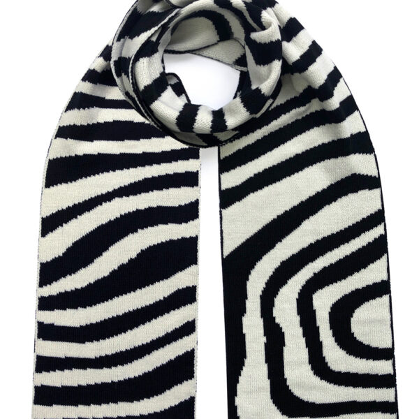 Ingmarson Organic Stripes Wool & Cashmere Scarf, view 4