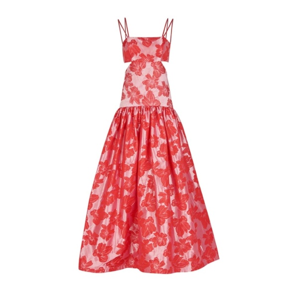 Silvia Tcherassi Anamaria Dress Cherry Floral Anamaria Dress Cherry Floral Clothing american designer Luxury Shoes 