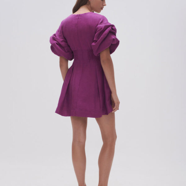 Aje Adelie Puff Sleeve Mini Dress, view 5