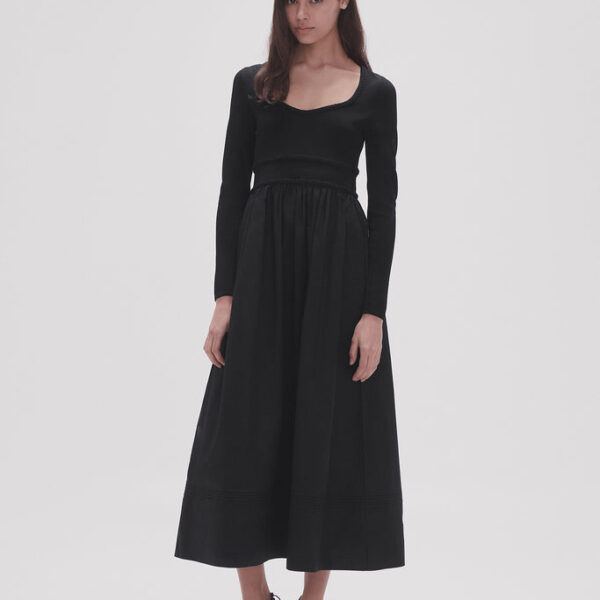 Aje Audrey Knit Midi Dress, view 2