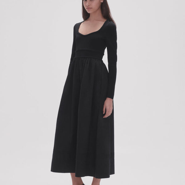 Aje Audrey Knit Midi Dress, view 3