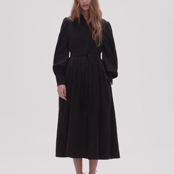 Aje Bonnie Knot Sleeve Midi Dress, view 2