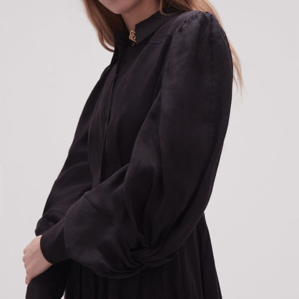 Aje Bonnie Knot Sleeve Midi Dress, view 4