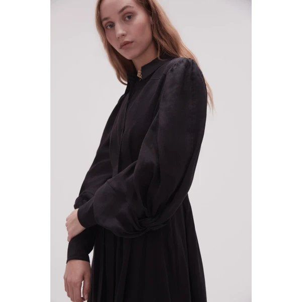 Bonnie Knot Sleeve Midi Dress
