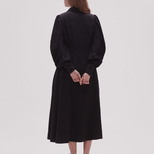 Aje Bonnie Knot Sleeve Midi Dress, view 5