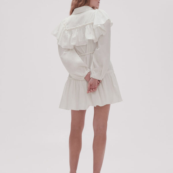Aje Dahlia Flounce Mini Dress, view 5