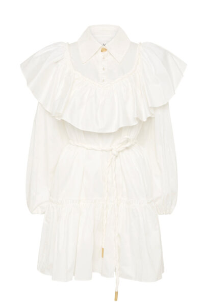 Aje Ivory dress