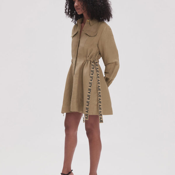 Aje Eternal Logo Mini Dress, view 5