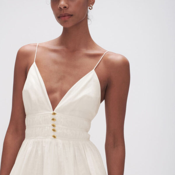 Aje Grace Tiered Maxi Dress, view 4