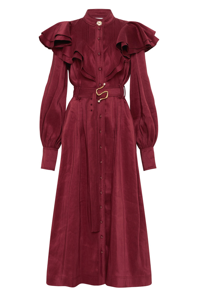 Aje Red dress