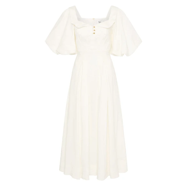 Aje Ivory dress