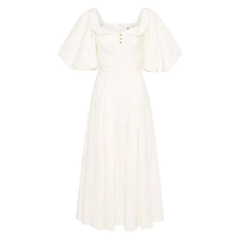 Aje Ivory dress
