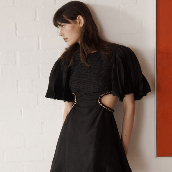 Aje Monica Chain Link Mini Dress, view 2