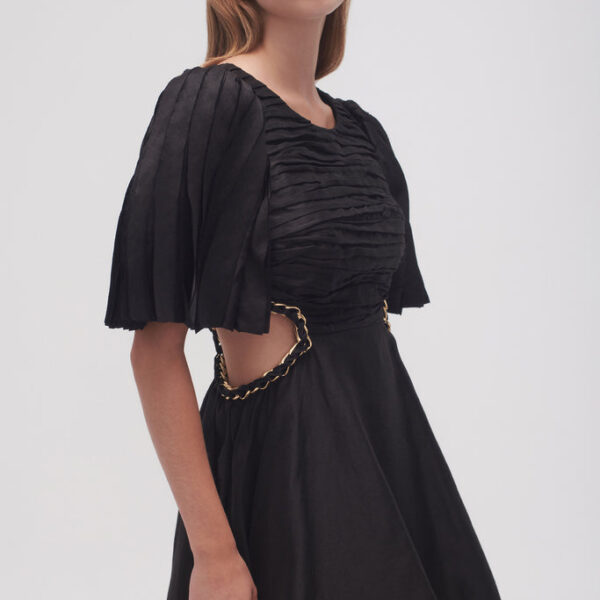 Aje Monica Chain Link Mini Dress, view 4
