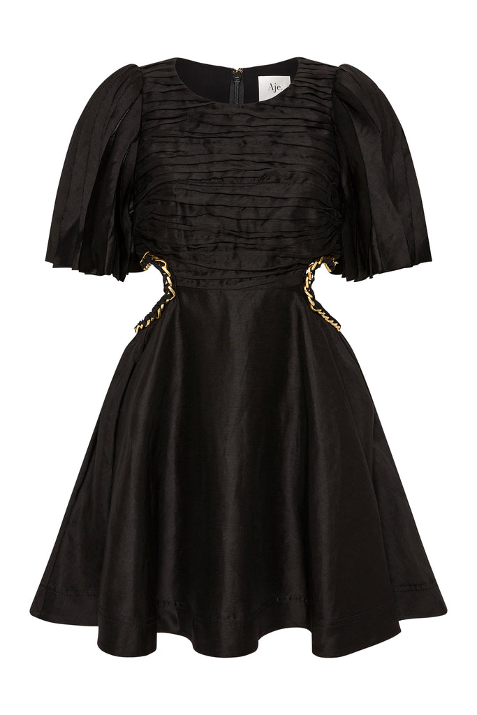 Aje Black dress