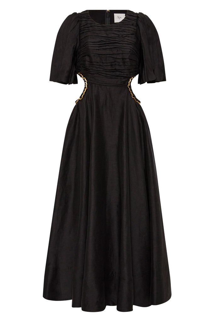Aje Black dress