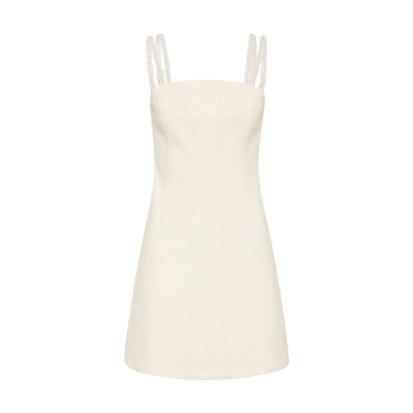 Aje Ivory Dress Osa Braided Mini Dress Clothing Aje Luxury Shoes 