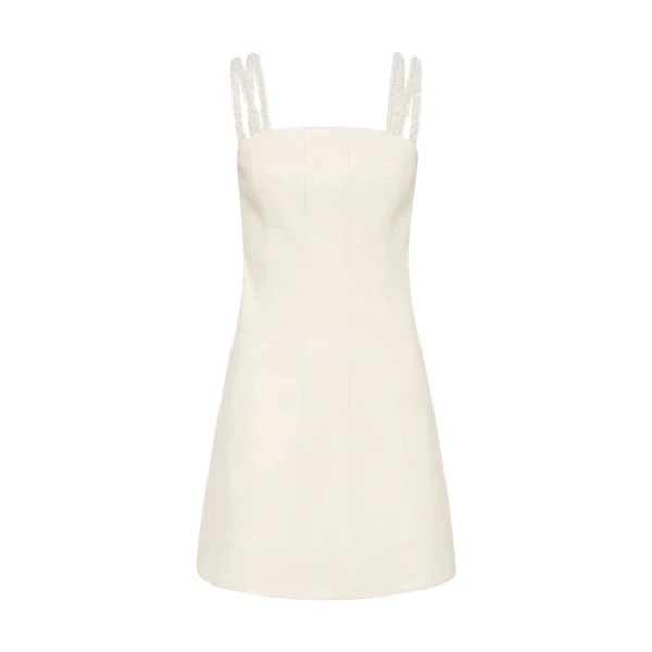 Aje Ivory Dress Osa Braided Mini Dress Clothing Aje Luxury Shoes 