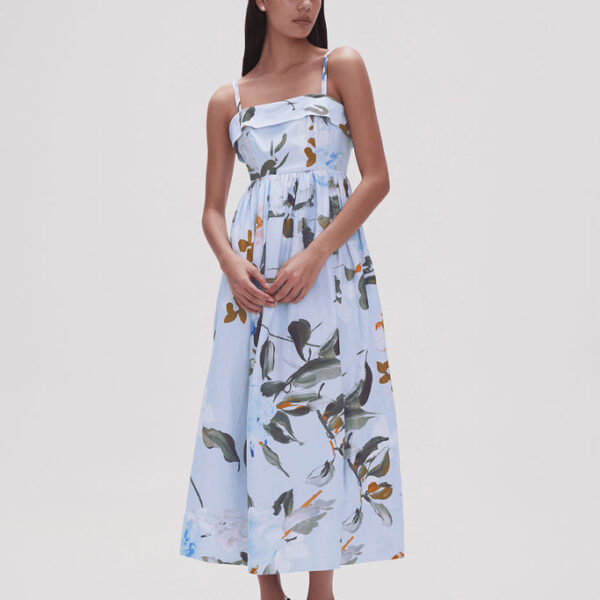 Aje Untamed Midi Dress, view 3