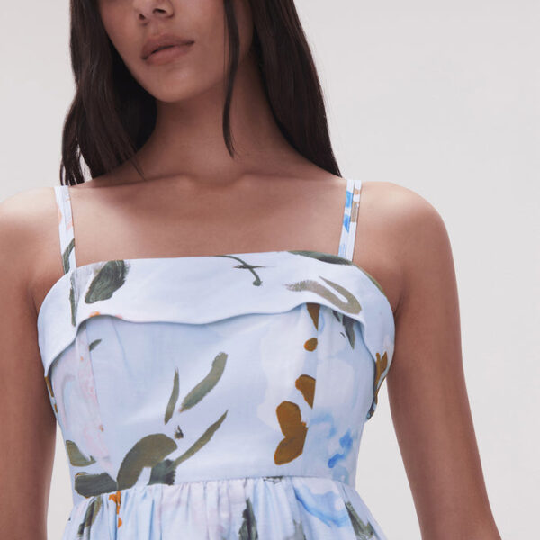 Aje Untamed Midi Dress, view 4