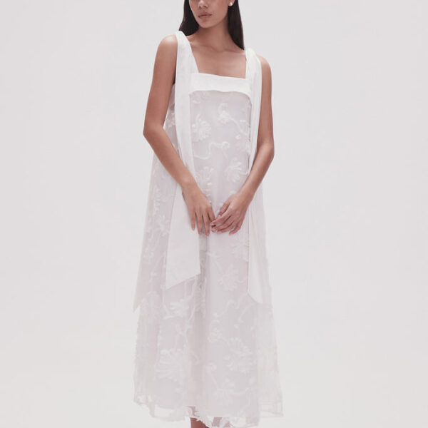 Aje Ursula Midi Dress, view 3