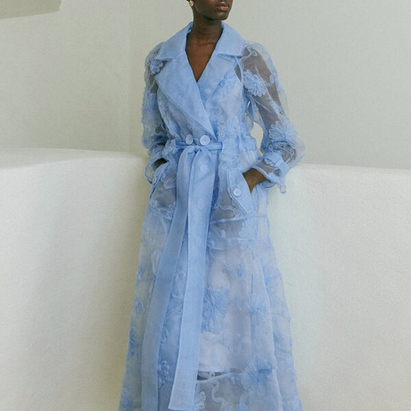 Aje Ursula Trench Coat Dress, view 2