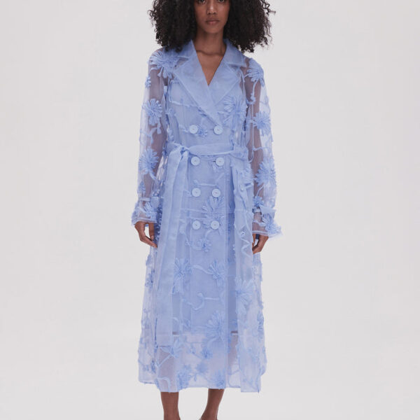 Aje Ursula Trench Coat Dress, view 3