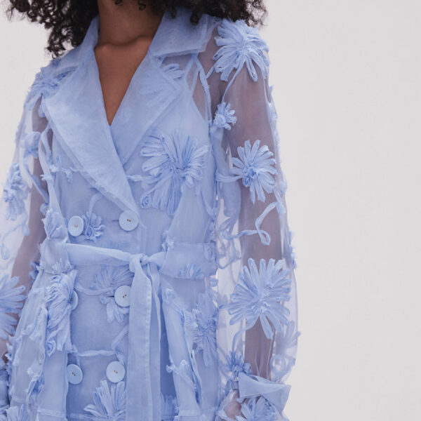 Aje Ursula Trench Coat Dress, view 4