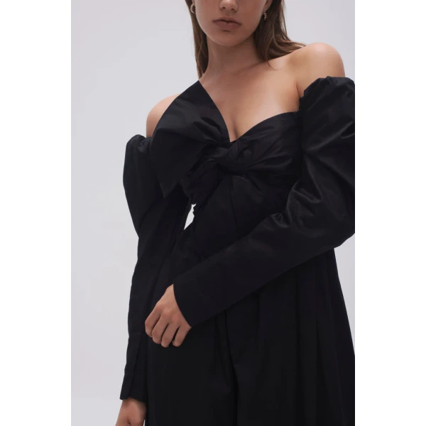 Valentina Bow Midi Dress