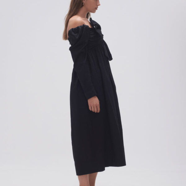 Aje Valentina Bow Midi Dress, view 5