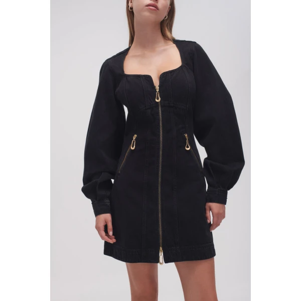 Willa Denim Mini Dress