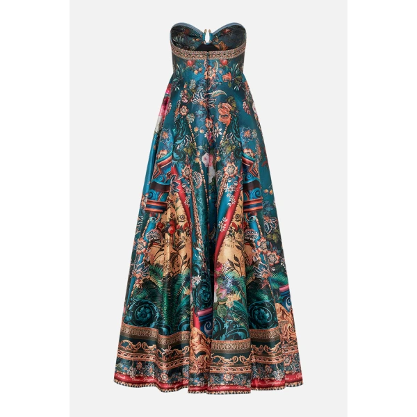 strapless maxi dress summer Strapless Maxi Dress Clothing Australian Designer Luxury Shoes 