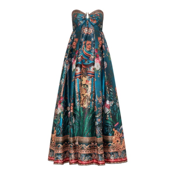 strapless maxi dress summer Strapless Maxi Dress Clothing Australian Designer Luxury Shoes 